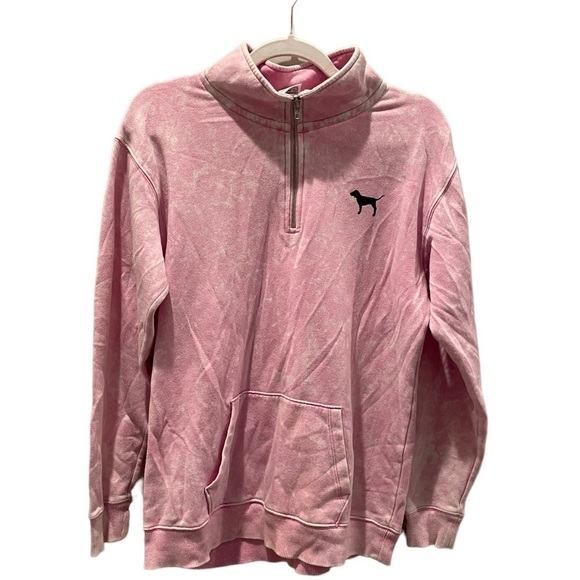 ⭐️VS PINK BABY PINK LOS VEGAS LV PULLOVER HALF ZIP XS-S⭐️ - Picture 3 of 5